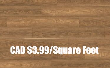 Various styles and colors of laminate flooring available in Toronto