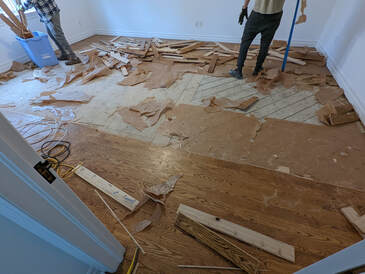 hardwood flooring removal toronto