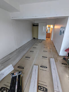 Installation of laminate floors in scarborough